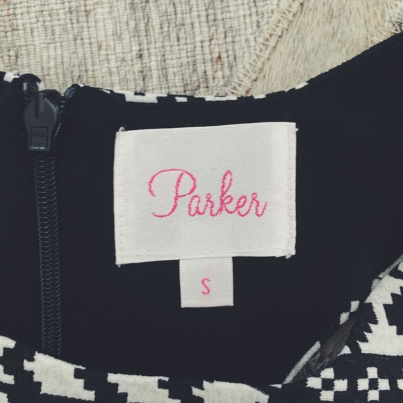 PARKER Printed Bodycon Dress (worn once) - Picture 5 of 6